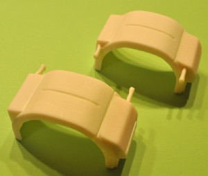 A&N 1/24 MAN TGX 後輪防撞擋泥板 2入 